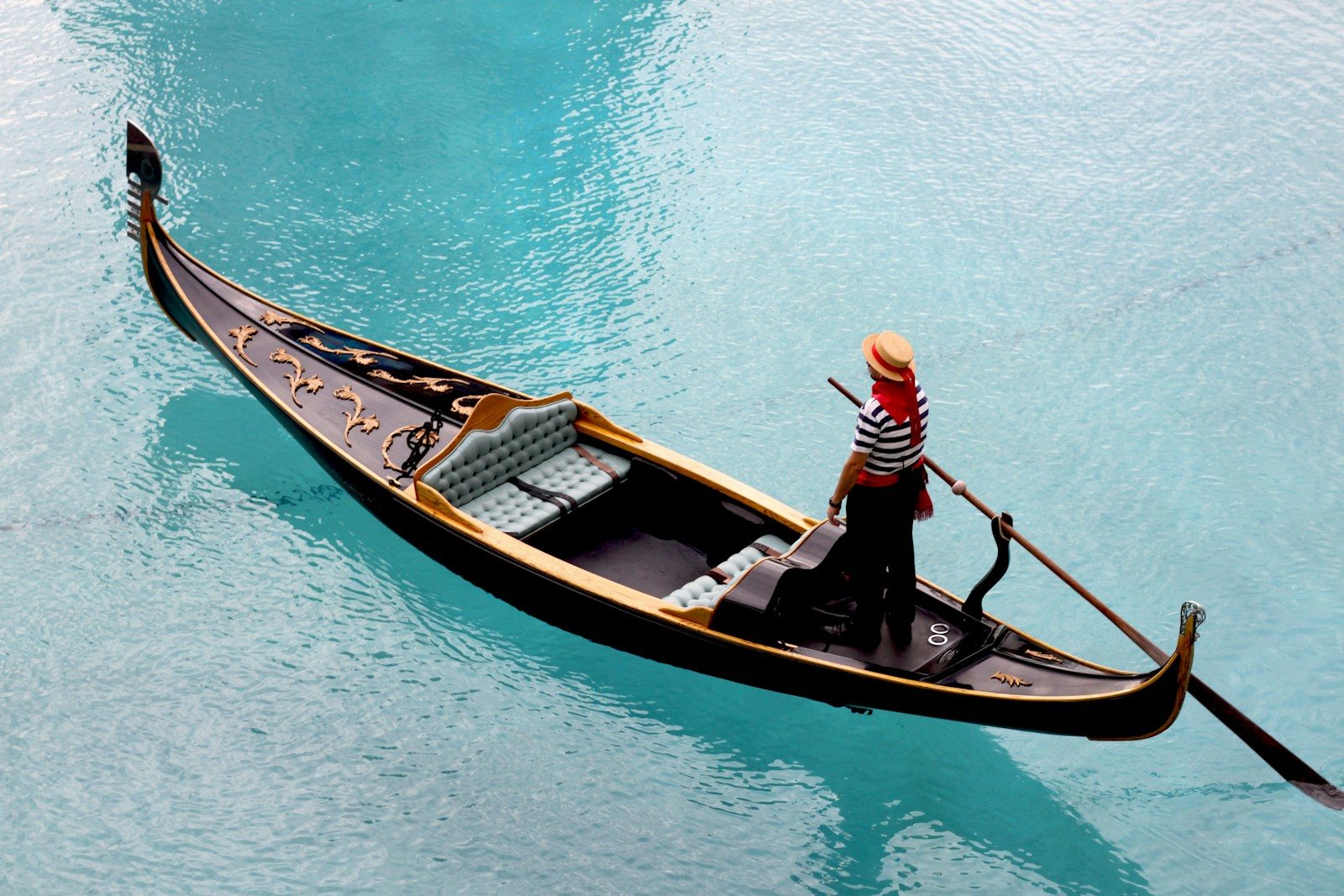 Una gondola a Venezia

